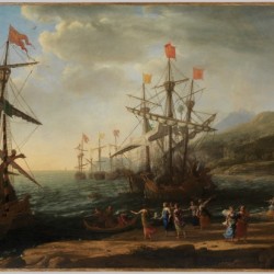 The Trojan Women Setting Fire to Their Fleet